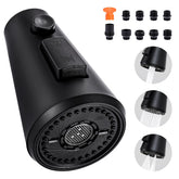 ALEASHA pull-down faucet head with 3-function spray for versatile kitchen cleaning