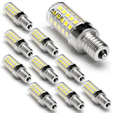 ALIDE E12 daylight LED bulb with 5000K, 550 lm, ideal for bright living spaces