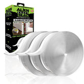 Alien Draft Insulation Tape seals door bottoms to block drafts and keep rooms warm.