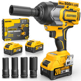 ALLOY POWER cordless impact wrench close-up highlights high torque capability
