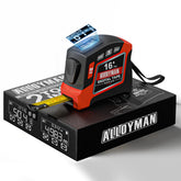 Alloyman digital tape measure front display offers clear readings for quick DIY tasks.