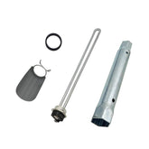 Alltemp water heater element 4500W 240V with 1 1/4 inch threads for quick replacement.