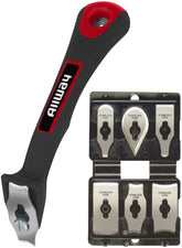 ALLWAY CS6 soft-grip handle offers ergonomic comfort for precise contour scraping.