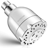 ALOHOME high-pressure showerhead front view demonstrates strong spray power.