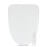 ALPHA BIDET iX Pure front view shows ultra-low profile for a sleek bathroom