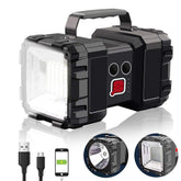 AlpsWolf rechargeable flashlight with 4000lm beam for outdoor visibility