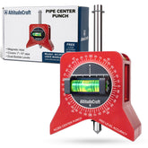 AltitudeCraft magnetic pipe center finder tool overview for quick true center on ferrous surfaces