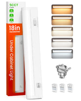 ALUSSO Lighting 18-inch under-cabinet installation kit enables a clean, built-in look.