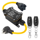 AMAKE AC110-250V waterproof remote outlet with receiver for outdoor lighting control