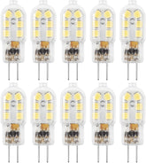 Amazing power G4 LED bulb front view showing energy-saving 12V replacement