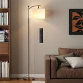 Ambimall 60-inch floor lamp with remote bulb for effortless lighting.