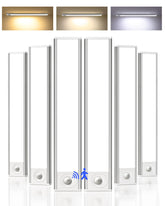 AMETHEUS 6-pack under cabinet lighting demonstrates wireless kitchen illumination