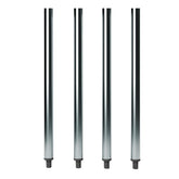 AmGood galvanized steel legs, 24-inch, for sturdy work tables