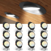 Amico 12-pack 6-inch gimbal downlight enables versatile ceiling lighting for living spaces