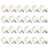 Amico LED can light dimmable 6-inch with adjustable brightness for living spaces