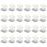 Amico 4-inch ultra-thin LED downlight with junction box for quick, clean installation.