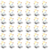 Amico 36-pack 6-inch ultra-thin LED downlight with J-box for retrofit