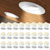 Amico 6-inch gimbal downlight front view demonstrating versatile rotation for art lighting.