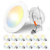 Amico recessed lighting 7-2-inch diameter covers rough drywall or oversized holes.
