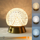 Amingulry cordless table lamp bedside glow, cozy nighttime routine.