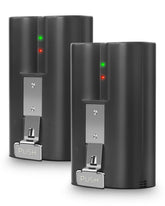 Amityke Ring battery 2-pack front view showing portable, rechargeable power for Ring devices