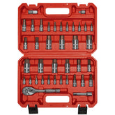 AMM Master Allen Socket Set Case with organized slots for fast, easy tool access.