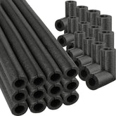 Amylove elbow pipe insulation kit with outdoor wrap protects pipes