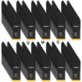 AMZBSAW 200-piece blades kit for oscillating tools, versatile for wood, metal, and plastic.