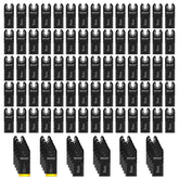 AMZWEI 100Pcs Oscillating Blades kit shows broad remodeling versatility.