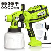 Amzwolf paint sprayer detachable container enabling extended spraying sessions