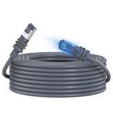 Anautin Starlink Gen 3 cable outdoors, weatherproof build for reliable outdoor connectivity.