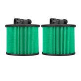 ANBOO DXVC4003 two-pack replacement filters boxed for DEWALT vacuums, washable.