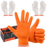 ANBOSON BBQ gloves dual-layer heat protection for safe grilling