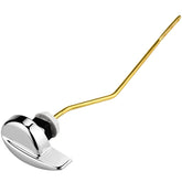 Ancable toilet handle replacement kit closeup showing durable copper and zinc alloy construction.