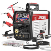Andeli 6-in-1 plasma cutter front panel for easy mode selection and setup.