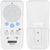 Anderic RRTX012 remote front view for precise fan and light control