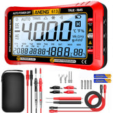 ANENG digital multimeter display aids precise readings in bright or dim light