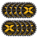 ANGELSWORD 7-1/4 inch 24T blade for clean framing cuts in wood