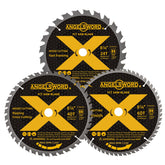 ANGELSWORD 24T framing blade cuts hardwoods and plywood quickly and cleanly.