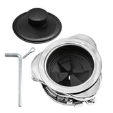 Anglepingping garbage disposal flange kit with 3-bolt mount for InSinkErator.