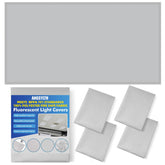 ANGSYLTH 4x2 feet light cover for ceilings improves room aesthetics and glare control.