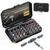 Ankilo magnetic-screwdriver-set-34in1 adjustable-handle for tight spaces.
