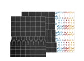 ANSAI sandpaper pre-cut mesh for ES-A flat head smoothing and finishing