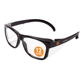 Ansell KleenGuard V30 Maverick eyewear with black frame for all-day safety.