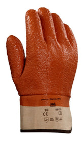 Ansell Winter Monkey Grip 23-173 raised finish PVC glove for waterproof grip on wet surfaces.