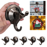 Antimbee suction cup hooks in red copper finish for durable hanging.