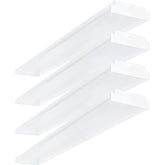ANTLUX 4FT LED wraparound pack shot highlights compact energy-saving design for any workspace.