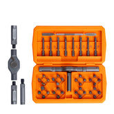 ANVANNA 42-in-1 magnetic screwdriver with case and versatile bits for repairs
