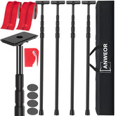 ANWEOR 10FT dust barrier poles top-clip for secure film attachment and quick setup