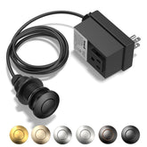 ANWOLL garbage disposal air switch kit on sink for easy countertop control